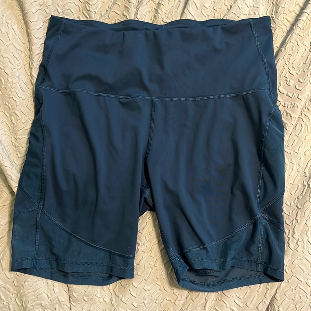 All In Motion Biking Shorts - XXL - Teal